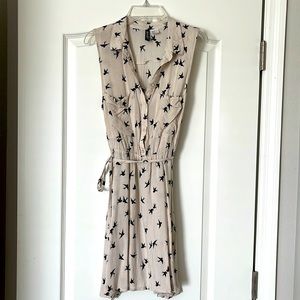 H&M Bird Silhouette Summer Dress